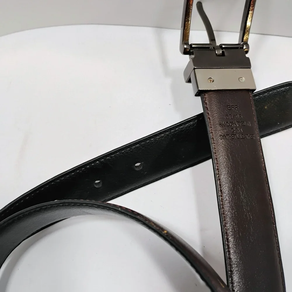 Reaction Kenneth Cole Reversible Black/ Brown Men's Belt 38/95